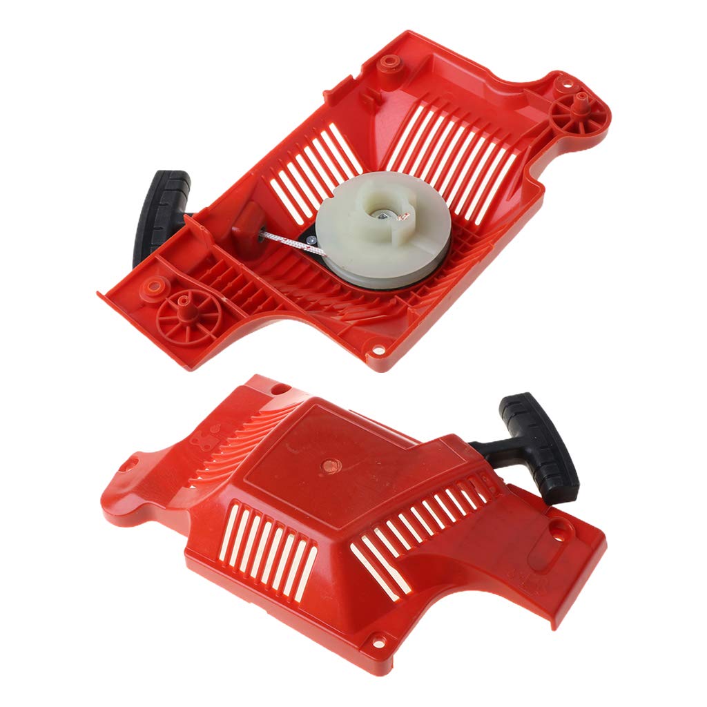Metal Recoil Starter Assembly Suit for for 51 55 50 55 EPA 55 Ranchers EPA 55 EU1 Chainsaws with 4pc Screws