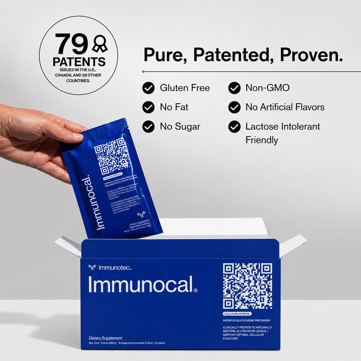 Amazon.com: Immunocal Glutathione Precursor – Supports Natural Glutathione  Production – Immune & Antioxidant Support, Cellular Health – Sugar-Free,  Lactose-Free – 30 Servings : Health & Household