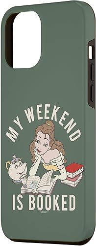 Miniatura 2 de Funda para iPhone 12 Pro Max Disney Beauty & The Beast Belle My Weekend Is Booked