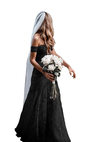 Women's Bohemian Wedding Dresses Sweetheart Mermaid Lace Bridal Gown