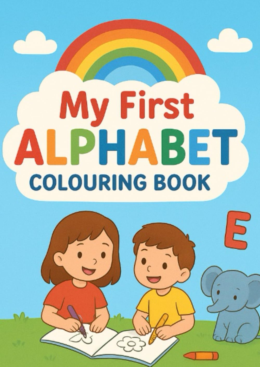 My First Alphabet Coloring Book