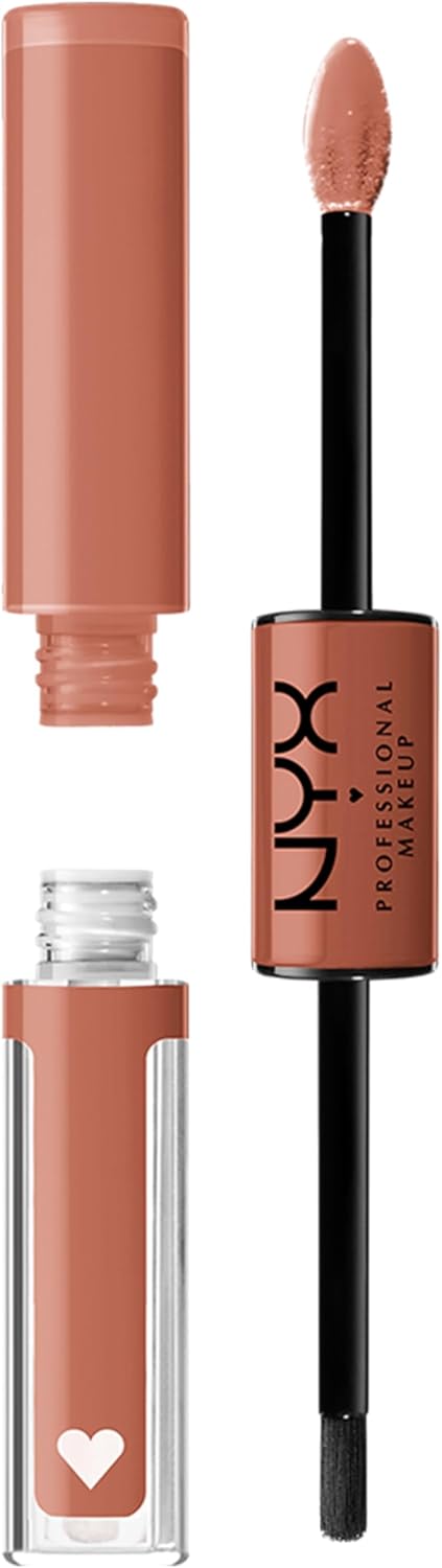 NYX Shine Loud Professional Makeup Lipgloss, sterk gepigmenteerd en langdurige formule, geeft niet af, 02 Goal Crusher