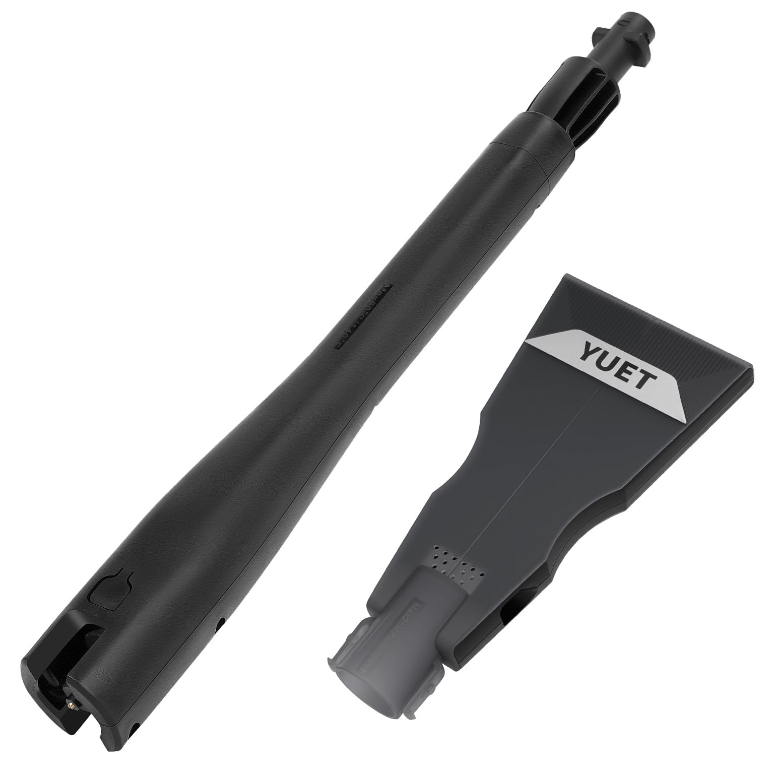 YUET 50% Faster Pressure Washer Jet Nozzle, Saves Water, Energy and Time, Turbo Flat Jet Nozzle with Quick Connect & Detachable Design, Spray Lance Compatible with Karcher Kärcher K2 K3 K4 3600PSI
