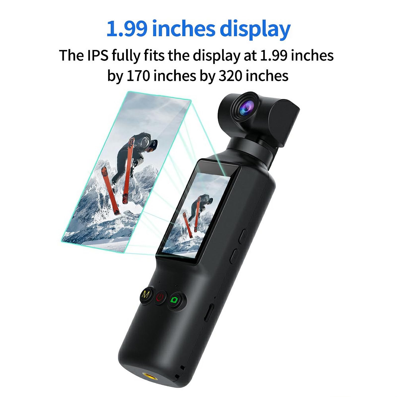 OBEST Cámara Acción 4K con 64GB Mini Camara Deportiva Portátil WiFi Bodycam | Camara Corporal con Pantalla 1,99" Rotación 270, POV Vlog Action CAM Pequeña Actividades Diarias Aire Libre Negro