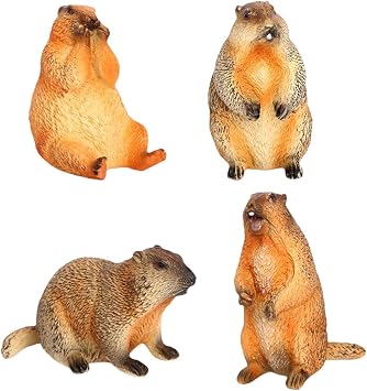 4-Piece Set of Action Figures, Sculptures, As A Gift Or Party Favor
