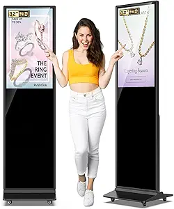 32/43/55/65 Inch Digital Signage Display with Touch Screen and Android OS