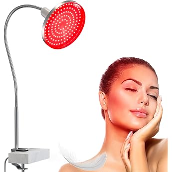 Profey Rotlichtlampe 660nm 120 LEDs Klemme Timer Keine Hitze
