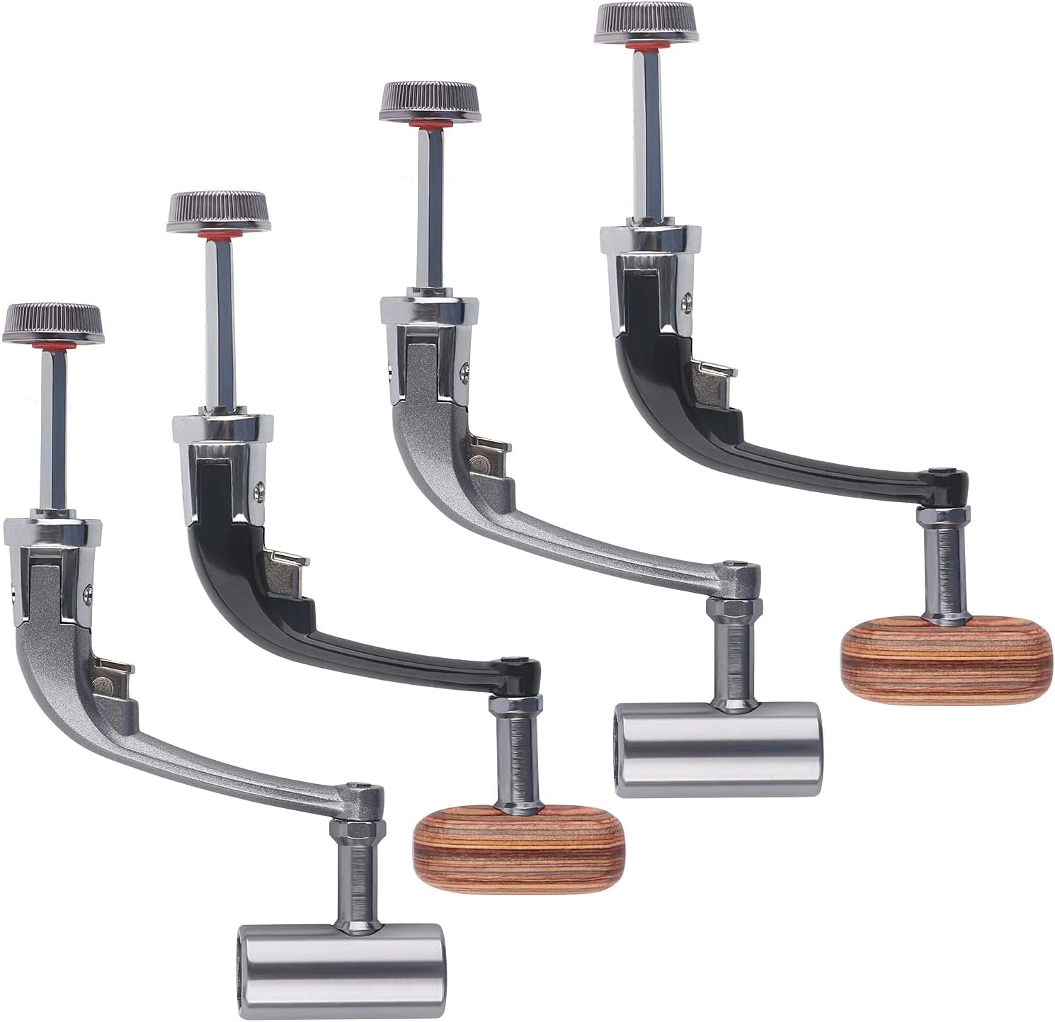 mouhike 4Pcs Fishing Reel Power Handle Grip Replacement