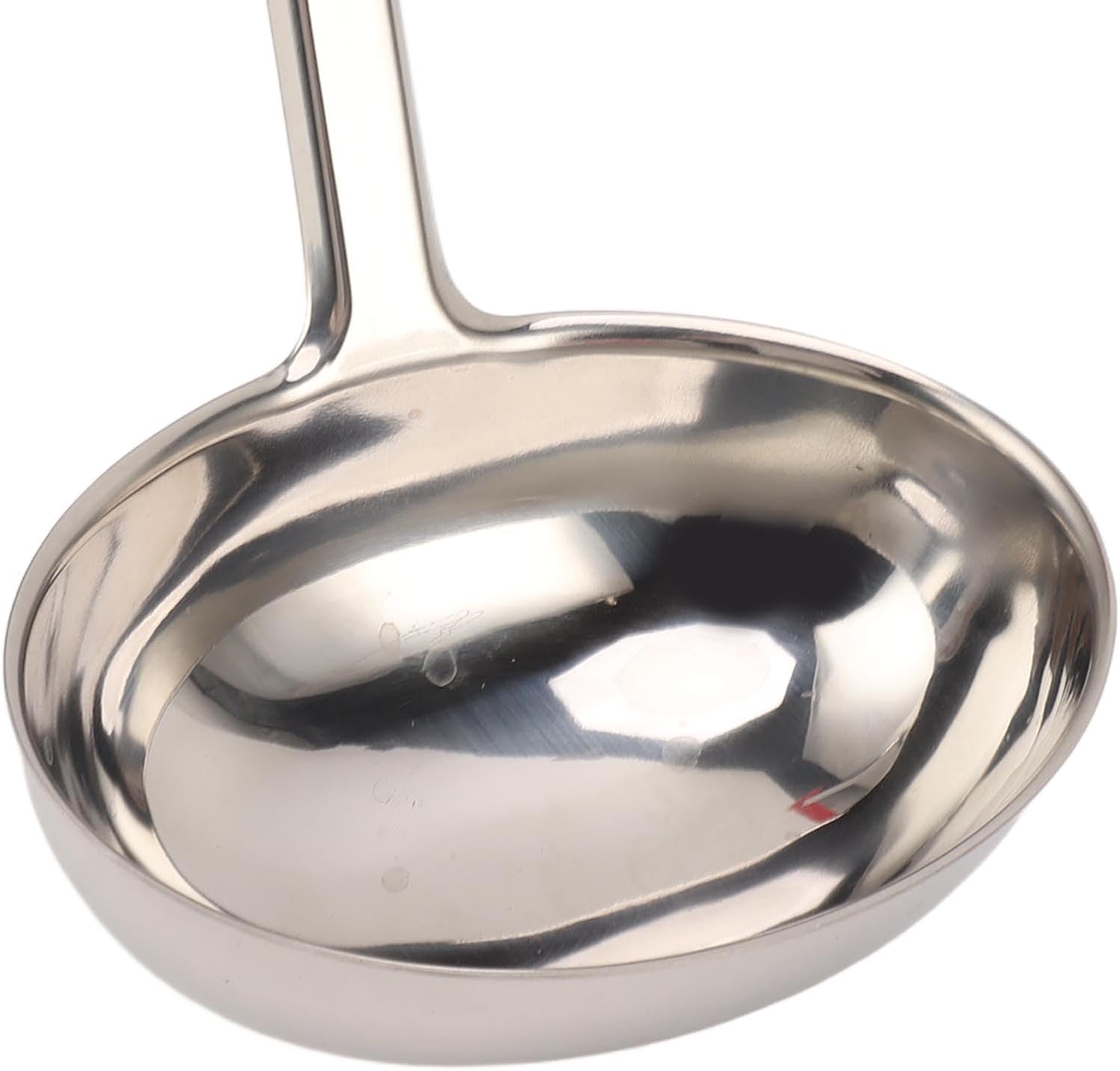 Stainless Steel Soup Ladle, Kitchen Ladle Cooking Ladle Spoon Large Serving Spoon Kitchen Cooking Tool Soup Cooking Spoon for Home Restaurant (180ML)