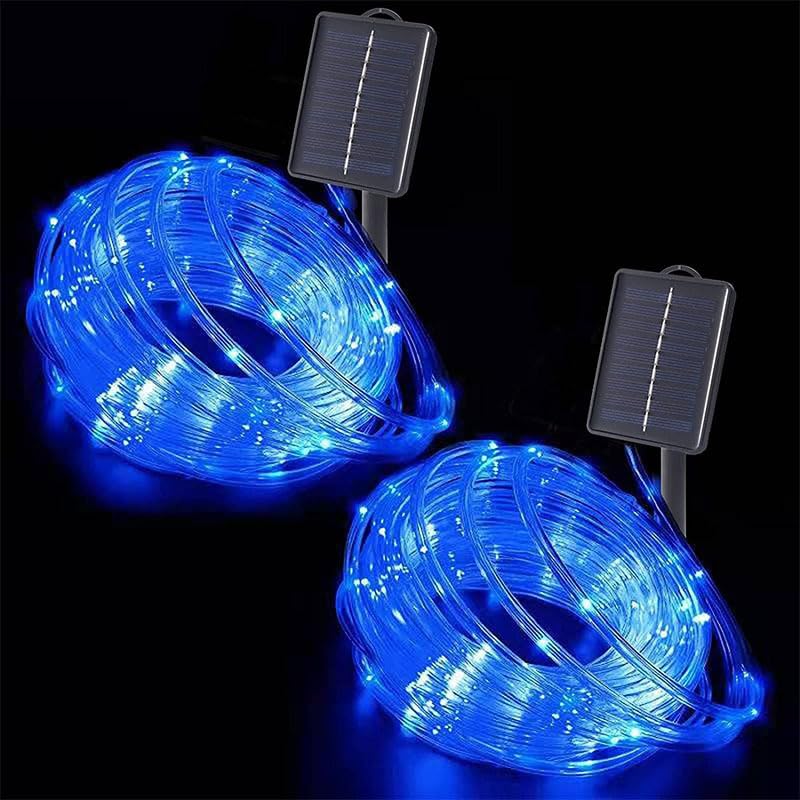 Manguera Luces Navidad Exterior Solar Marca HULUBO