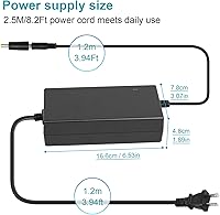 Vista 6 de Cargador eléctrico de 54.6V 2A para carga rápida y segura de 48v de batería de iones de litio 13S