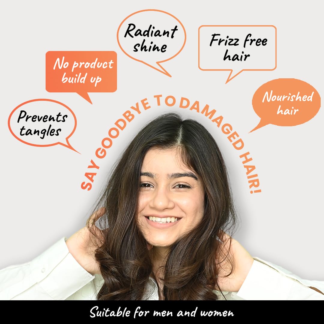 2.Oh! Italian Hair Repair Serum In Crème | For Dry Frizzy Hair with Active Repair Catalysts | Prevents Frizz and Breakage | Hair Serum for Women and Men | Keratin, Argan Oil | Lightweight, Non-Greasy 1