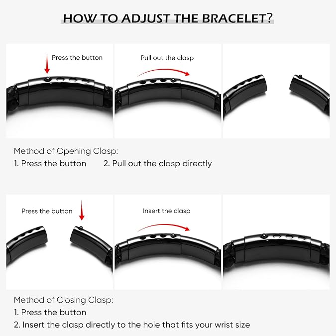 VNOX Men's Inspirational Mantra Engarved Handmade Braided Leather Adjustable Cuff Bangle Bracelet Encouragement Motivational Gift for Men