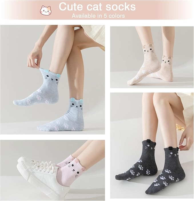 Calcetines YOYOU para Mujer, Divertidos y Casuales miniatura 2