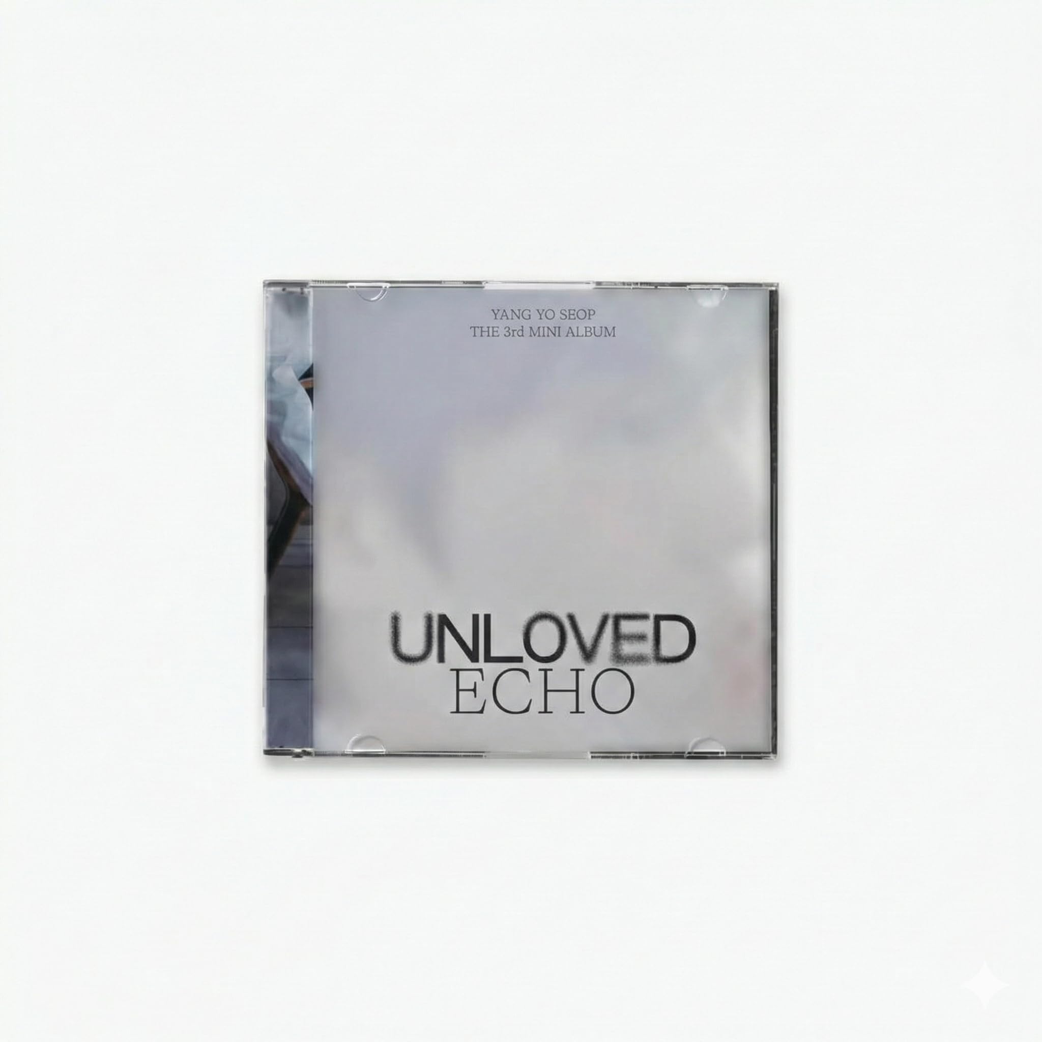 Yang Yoseop Unloved Echo 3ème Mini Album Boîtier Cristal Audio Premium
