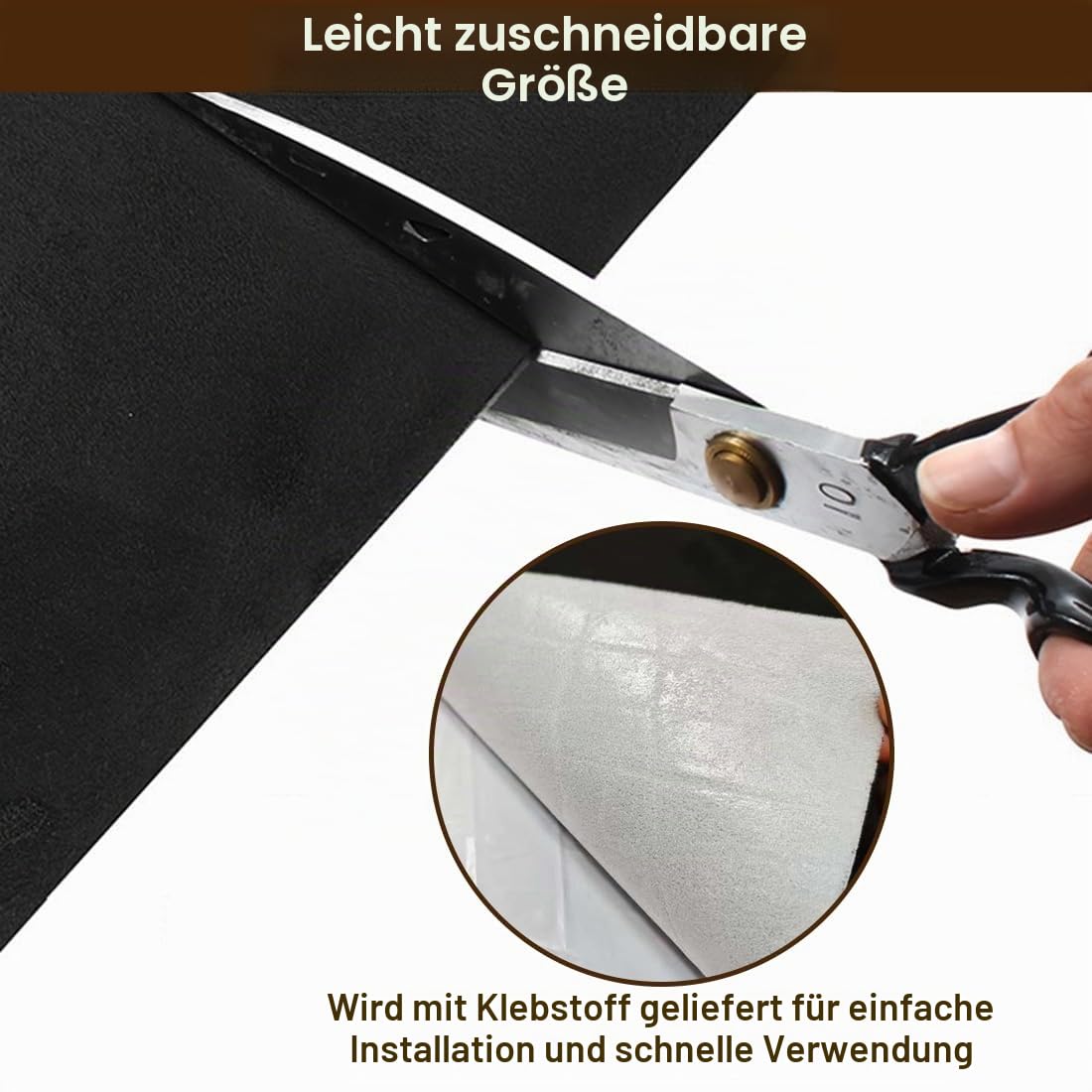 Yuragim Selbstklebend Dachhimmel Stoff, 200x150 cm Meterware Textil Innenraumverkleidung Autostoff Reparatur Autohimmelstoff, Innenverkleidung Bezugsstoff für Auto Caravan Boot Wohnmobil DIY
