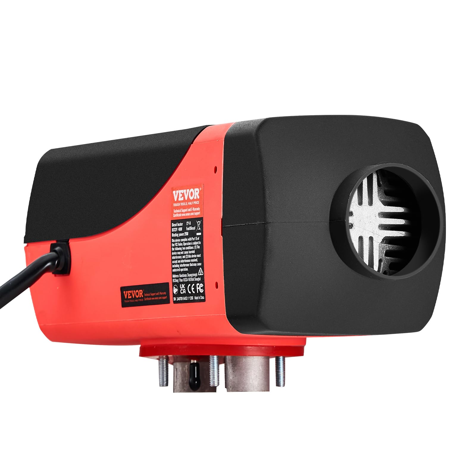 FlowerW 2KW Air Diesel Heater Planar 12 V grzejnik postojowy z tłumikiem grzejnik wysokoprężny przełącznik lcd 10 l zbiornik do samochodów ciężarowych kempingowych i przyczep kempingowych