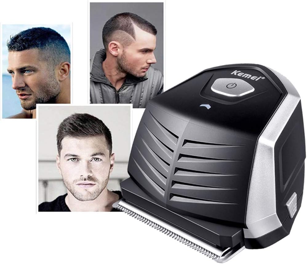 Hair Clipper, Men Hair Clipper 0Mm Baldheaded Hair Cutter Portable Hair Beard Trimmer Cordless Shortcut Pro Self-Haircut Machine