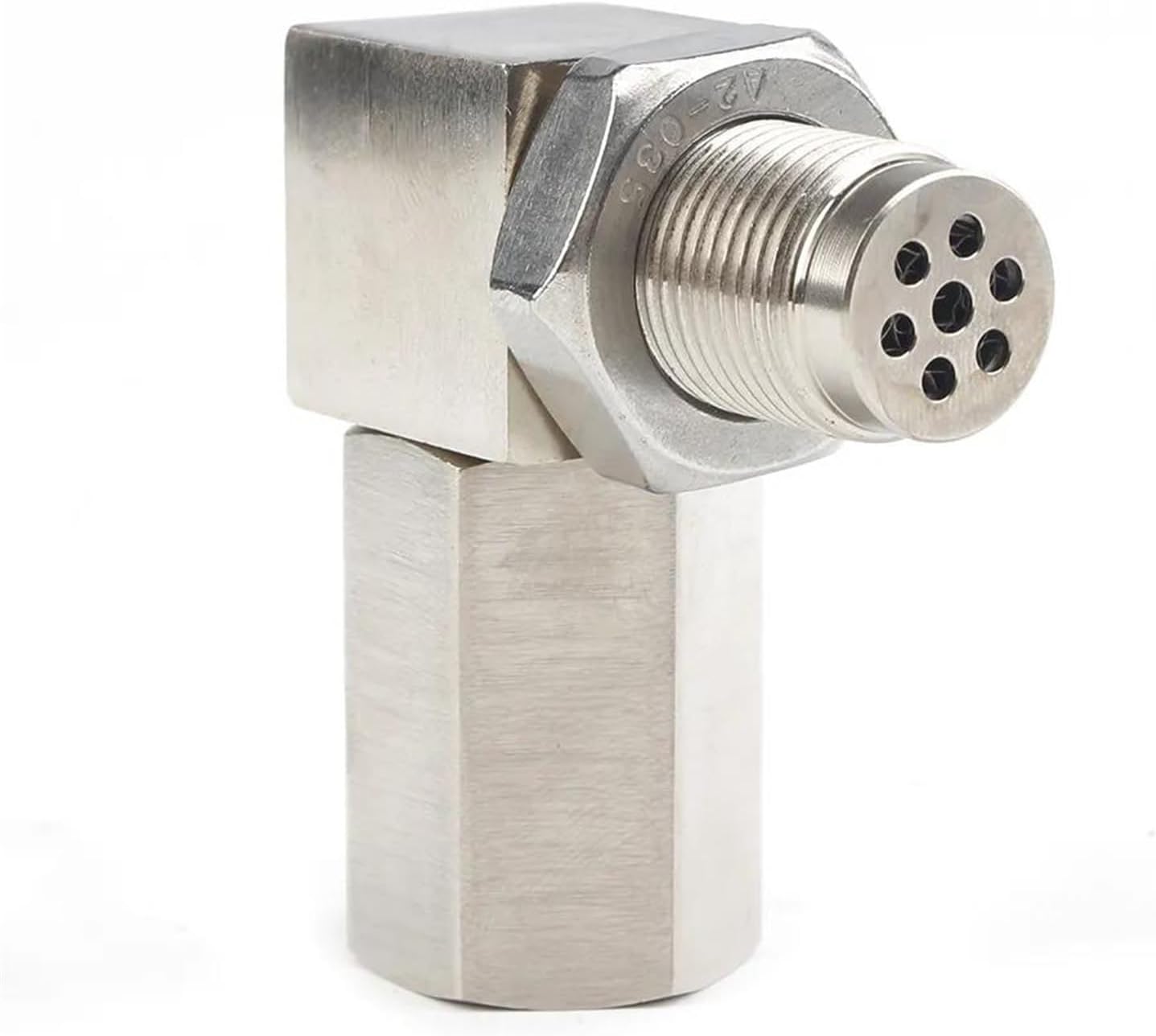 Lambda Sensor Universal Oxygen Sensor Extender 90 Degree 02 Bung Extension Catalytic Converter O2 Oxygen Sensor Spacer O2 Oxygen Sensor (Color : 90 degree joint)