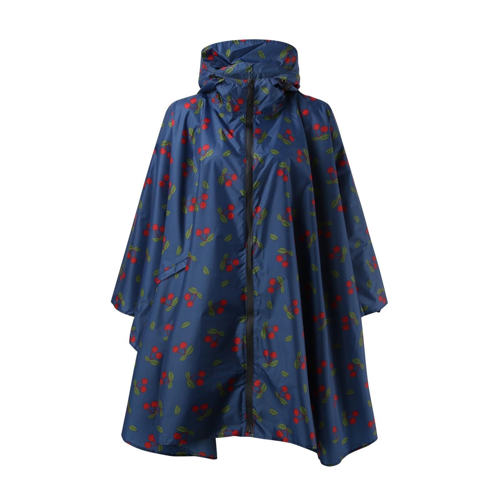 Générique Poncho Pluie Femme 2026 Manteau De Pluie Poncho À Capuche Pour Adultes Avec Poches Bouton Pression Ample Moto Cape De Protection