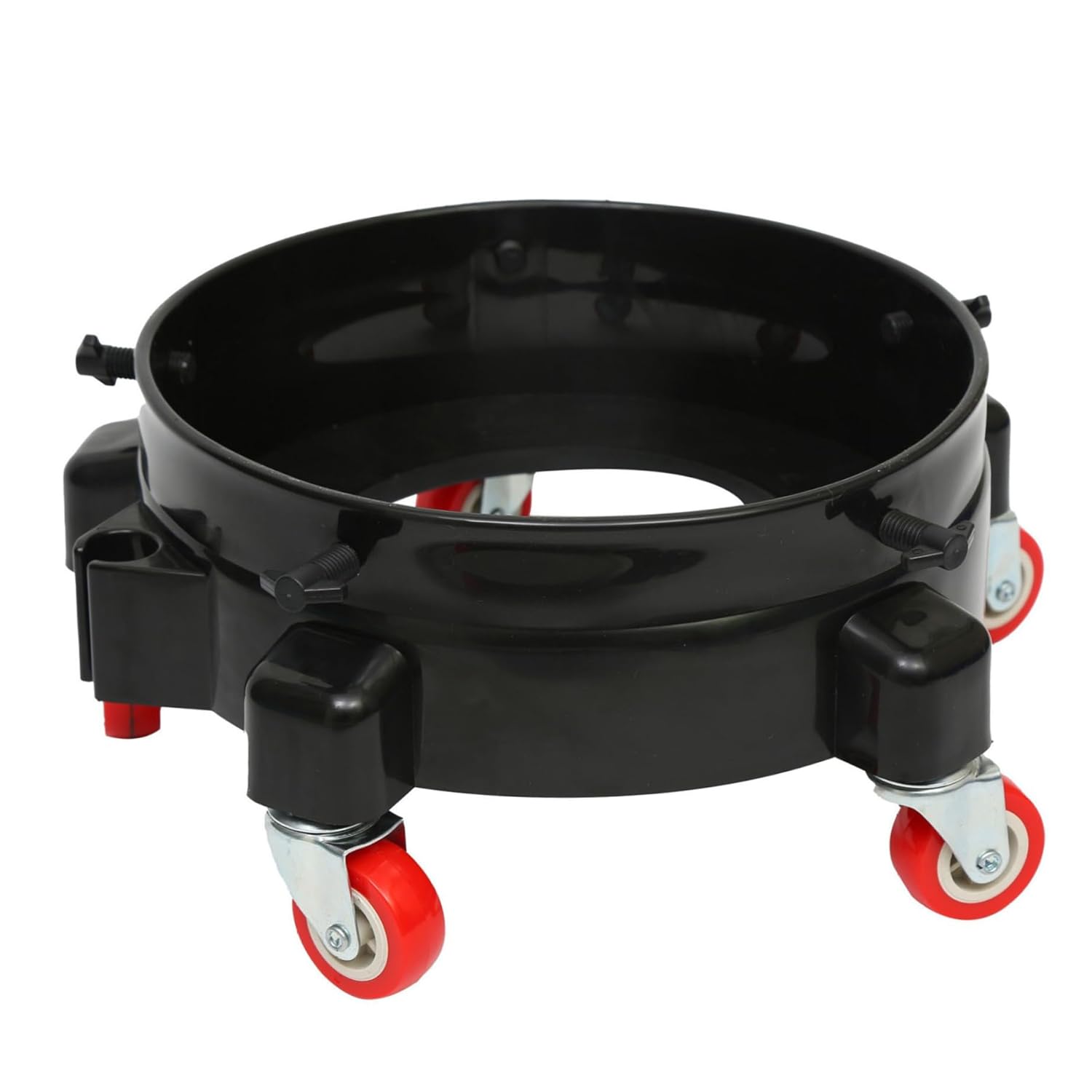 Plant Caddy with Wheels 13"inch Rolling Plant Stand Flower Pot Mover Planter Caddies Round Dolly for Heavy Duty Planter Rollers with Wheels, Stand with, Potted Move