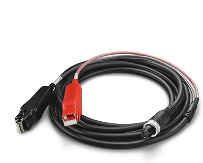 GOMEXUS Power Cord for Daiwa Tanacom 1000 Seaborg 300J Shimano ForceMaster 2000 Electric Reels Power Cable 270cm 8.86 Feet