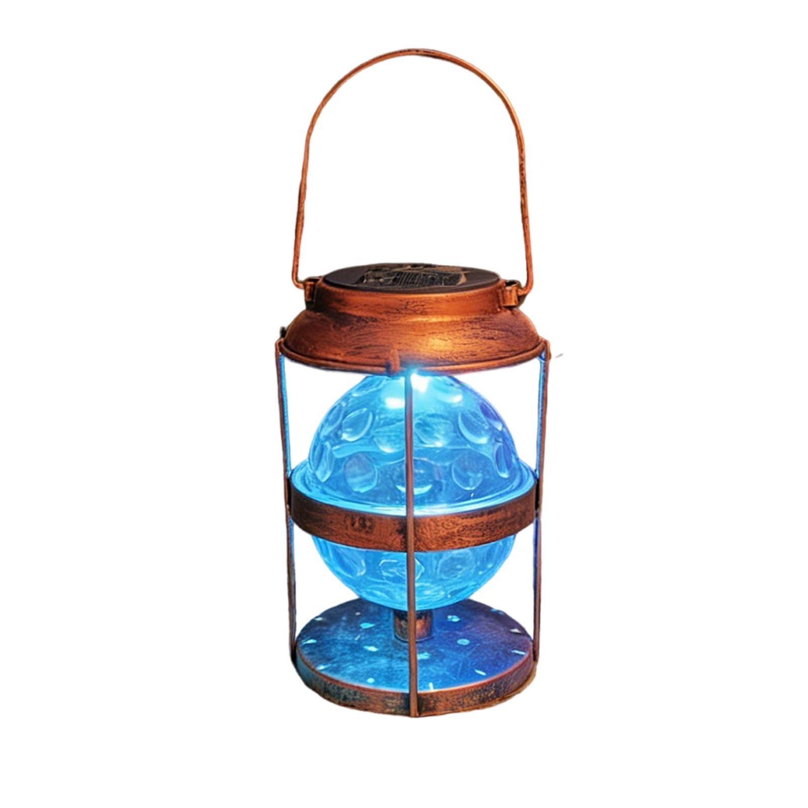 matumou Outdoor Solar Lantern, Waterproof Rechargeable Camping Lamp, Hanging Decorative Light for Outside, Garden, Patio, Yard, Porch