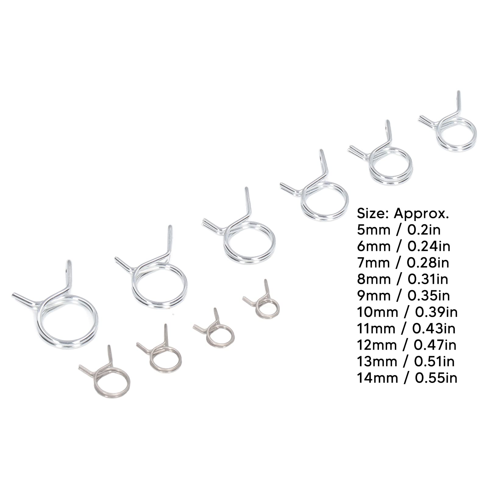 20 Fascette Metalliche Stringitubo Inox 304 | 6-12 Mm | Per Tubi Acqua, Gas E Piscina - Foto 11