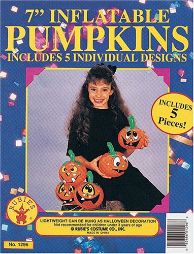 5ピース インフレイタブル パンプキン 7” Inf Pumpkins 5pcs 1296