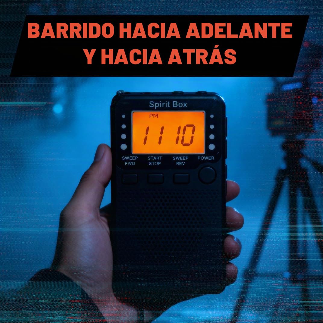 Spirit Box – Nuevo equipo de caza de fantasmas 2024 utilizado en investigaciones paranormales