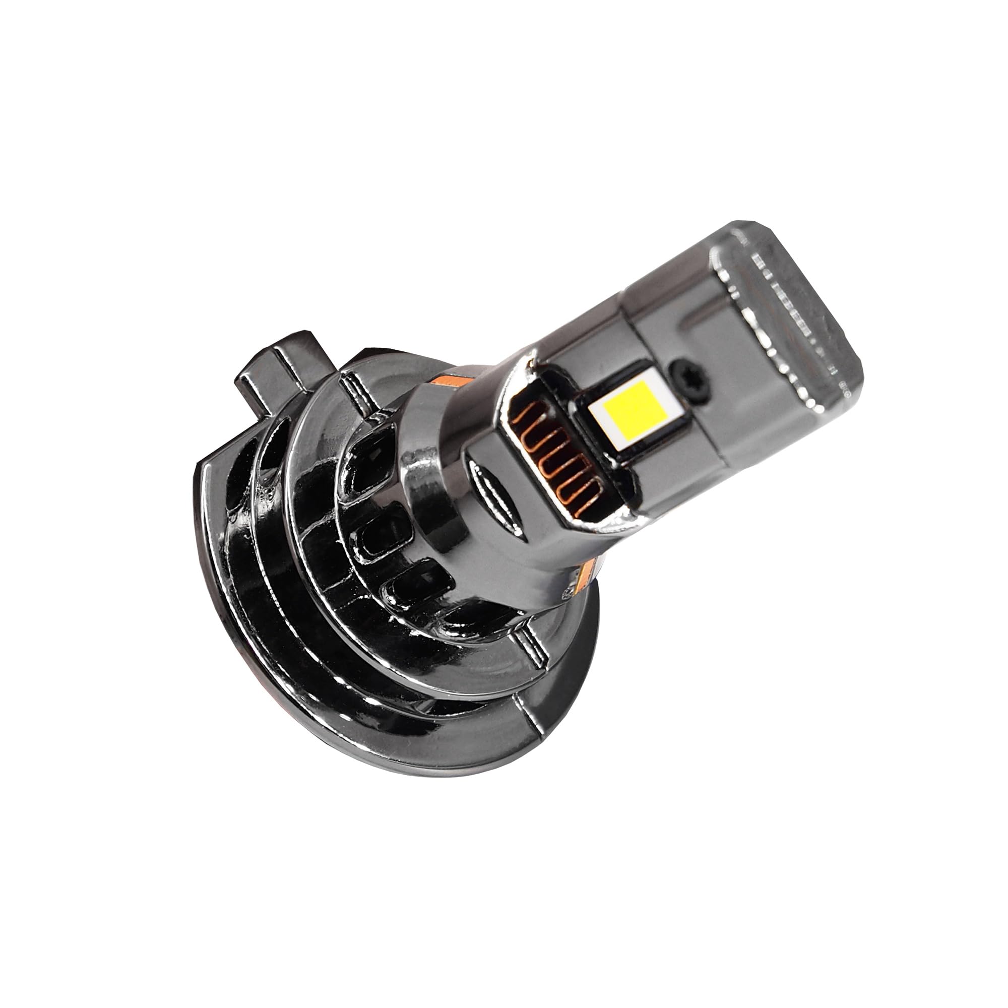 Simoni Racing TZ7 iLuz Titan zestaw do konwersji LED, 2 żarówki LED H7-H18 do samochodów i motocykli, białe światło 6000°K, kompaktowy rozmiar