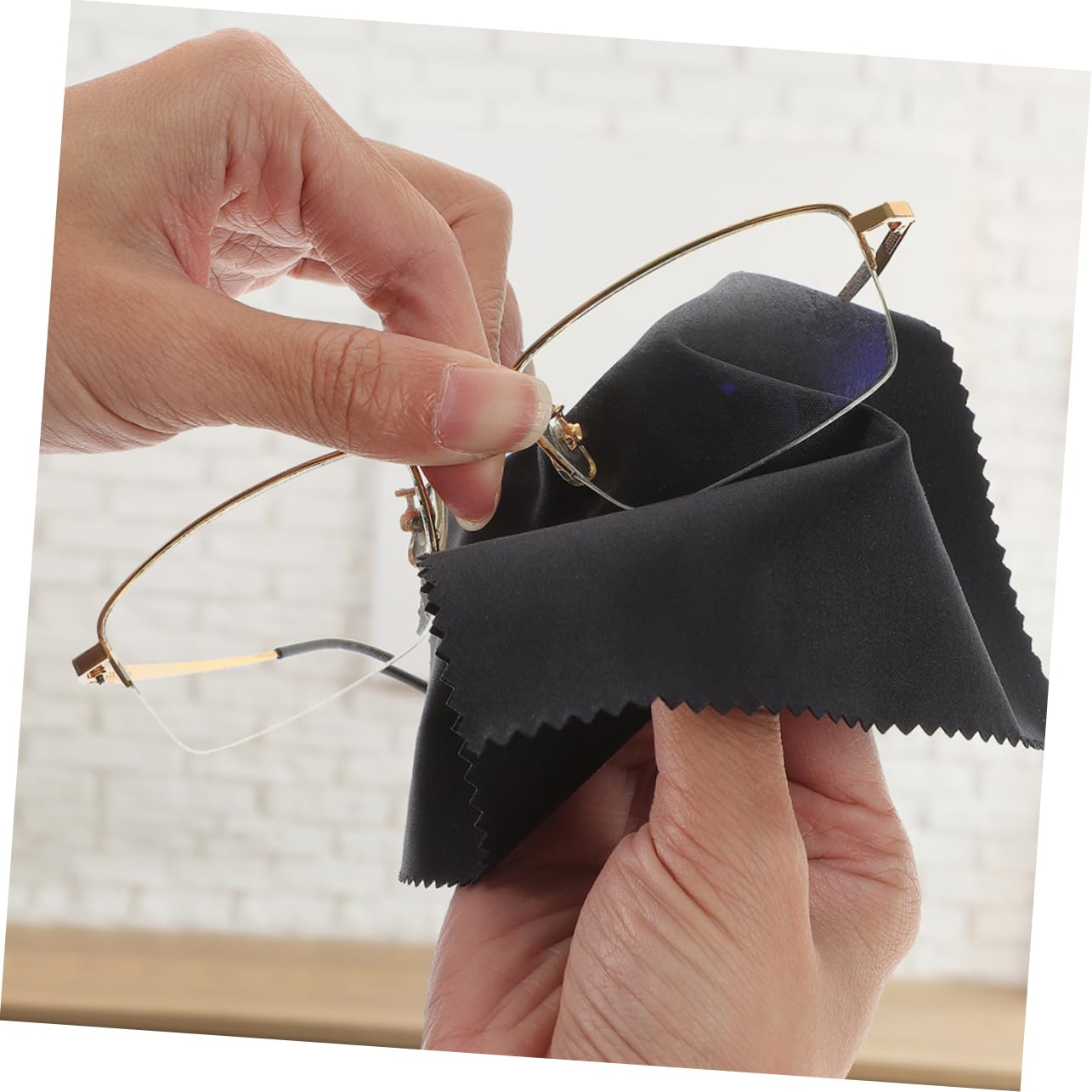 Healeved 200pezzi Salviette Pulisci Occhiali Microfibra Panni Per Pulizia Schermi e Lenti Compatte Resistente e Riutilizzabile Per Dispositivi Elettronici e Strumenti Musicali