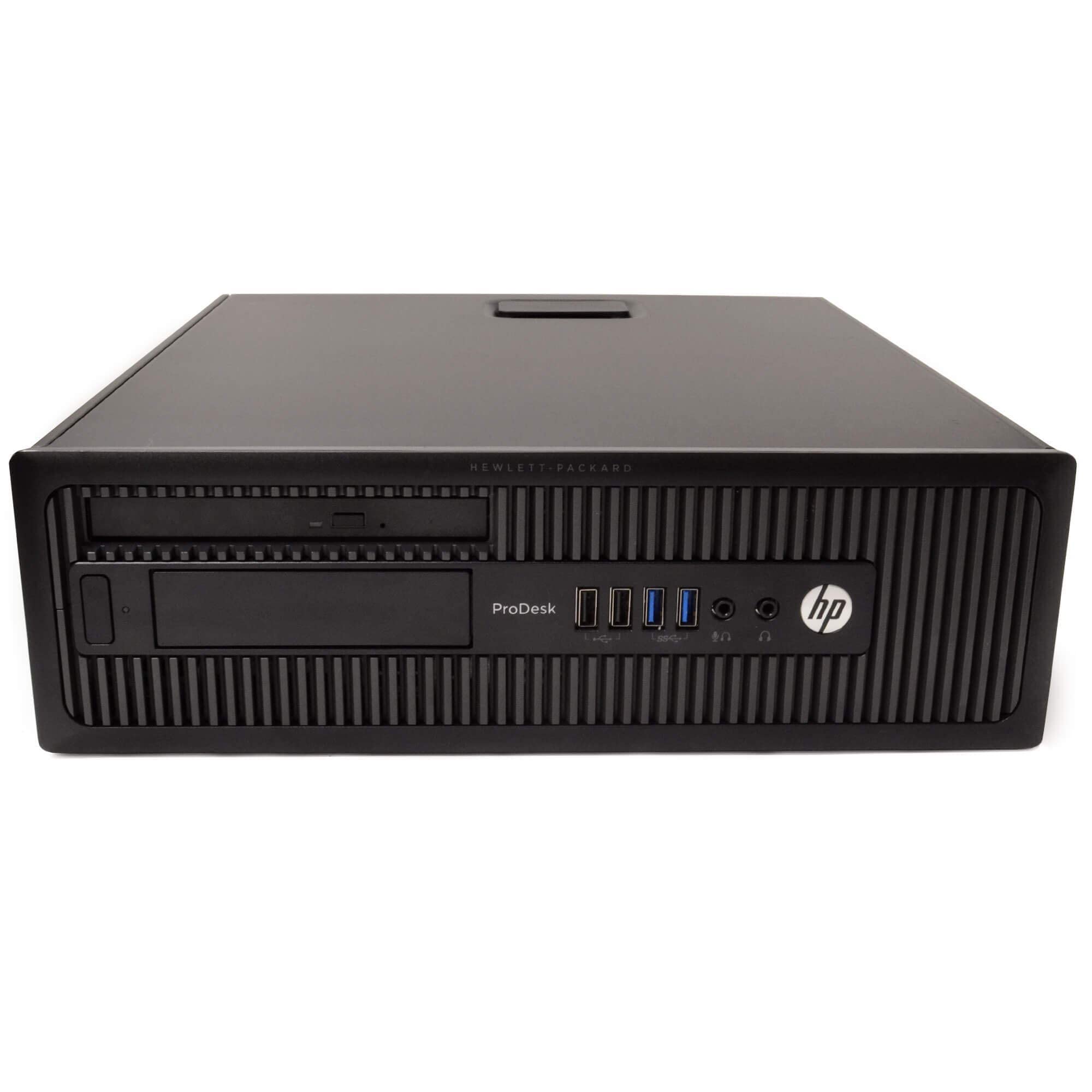 HP ProDesk 600 G1 SFF Ordenador de sobremesa, Intel Core i7-4770, 8 GB de RAM, SSD de 240 GB, WiFi, Bluetooth, Teclado QWERTY Estadounidense, Windows 11 Pro (reacondicionado)