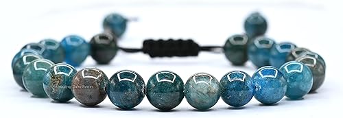 Miniatura 613 de Amazing Gemstone Crystal Bracelet for Women Men's Gifts - Protection Healing Crystal Bracelet - 8mm Gemstone Beaded Adjustable Bracelet Pulseras