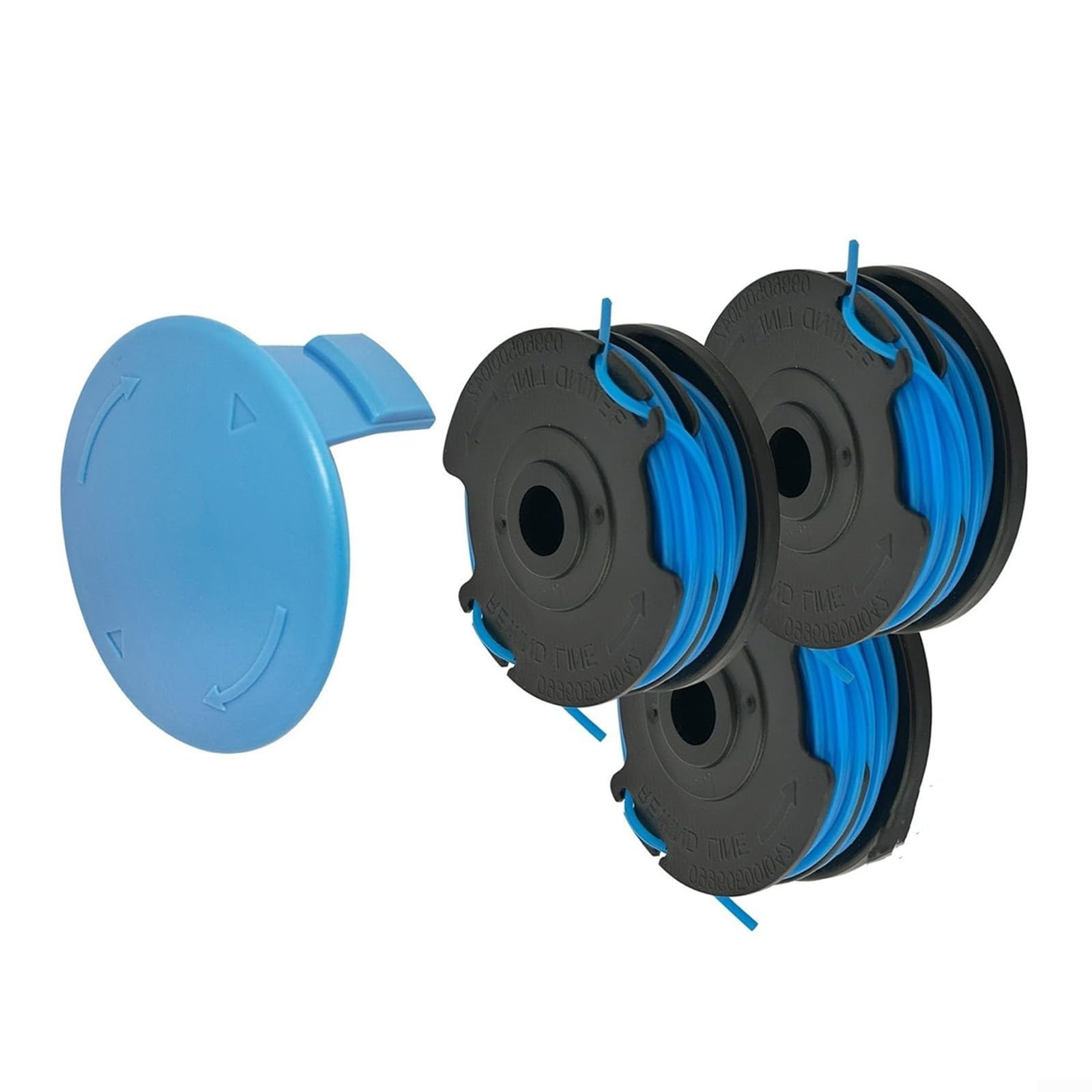 Bobina Repuesto Nylon 1.65mm para Cortacésped Bobina Repuesto
