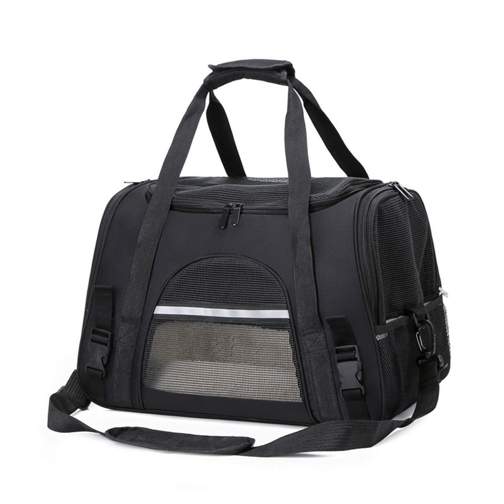 ETOPARS Foldable Pet Carrying Bag, Cat Dog Folding Handbag, Pet Travel Bag with Mesh Window