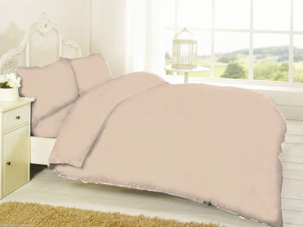 Fitted Sheet for Cot Bed Toddler Bed Sheet Egyptian Cotton 200 Tread Count Size 70 x 140 Cm Approximately, Cream — image 1
