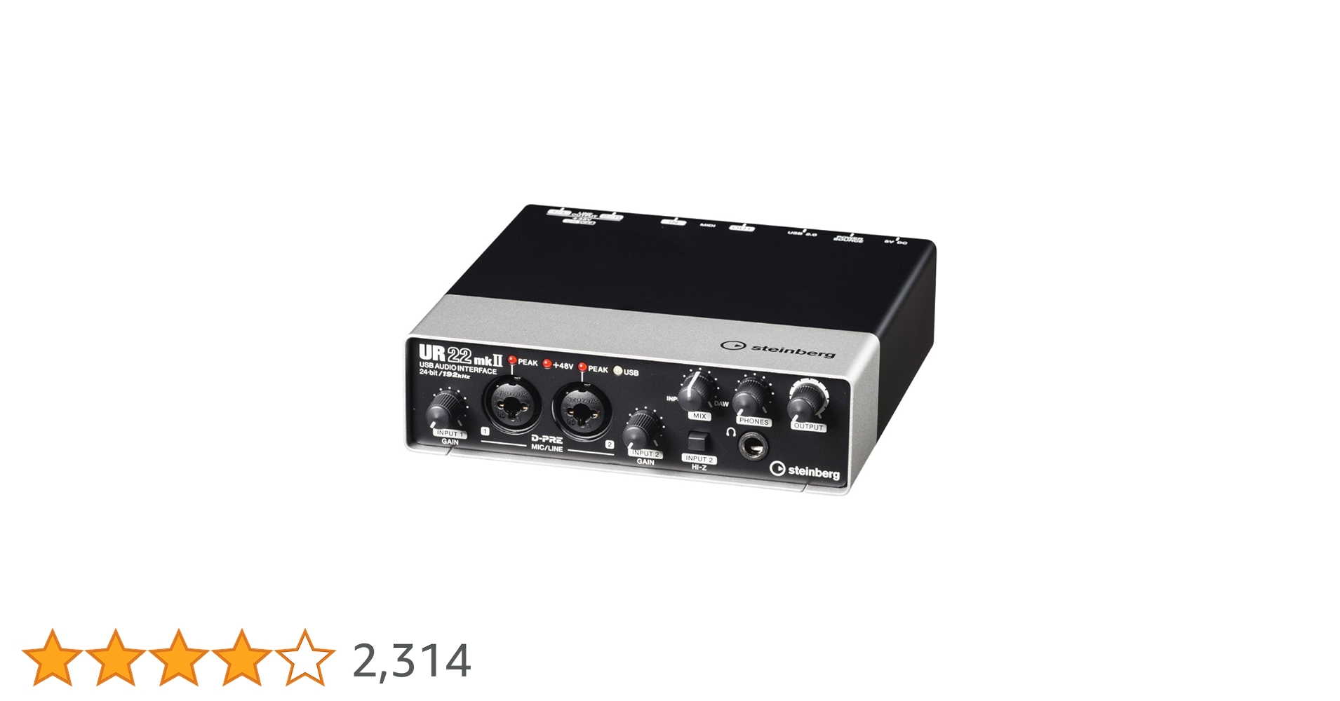 Amazon.co.jp: Steinberg スタインバーグ 2x2 USB2.0 24bit