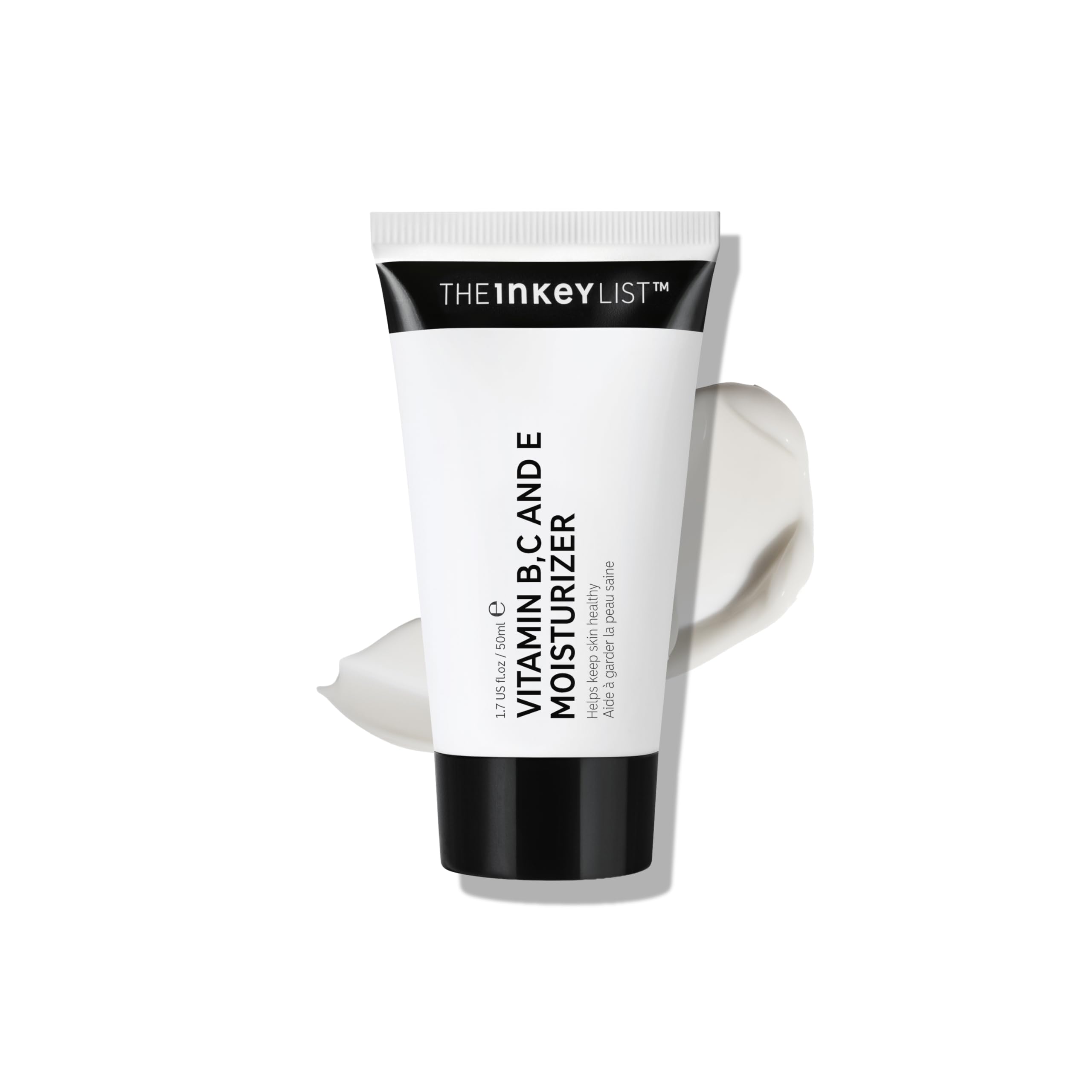 The INKEY List Vitamin B, C and E Moisturiser 50ml, Lightweight Moisturising Face Cream, AM/PM Skincare, Vegan Friendly, Suitable For All Skin Types