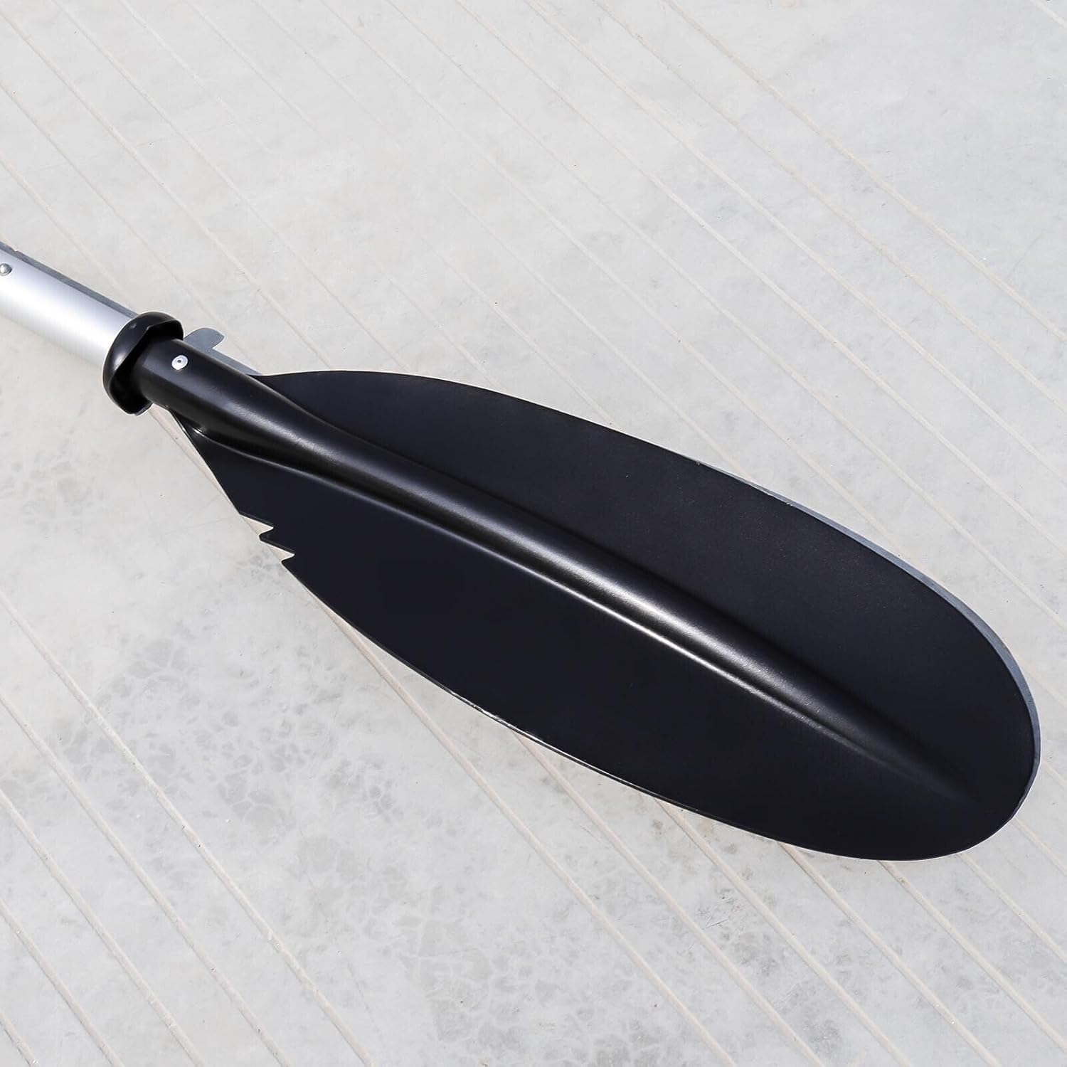 4-teiliges abnehmbares Stand-Up-Paddle-Board Paddel aus Aluminiumlegierung, verstellbar bis 221 cm, SUP Paddel, Kajakpaddel & Kanu Paddel, leichtes & robustes Wassersport Paddel für SUP Boards, Boote