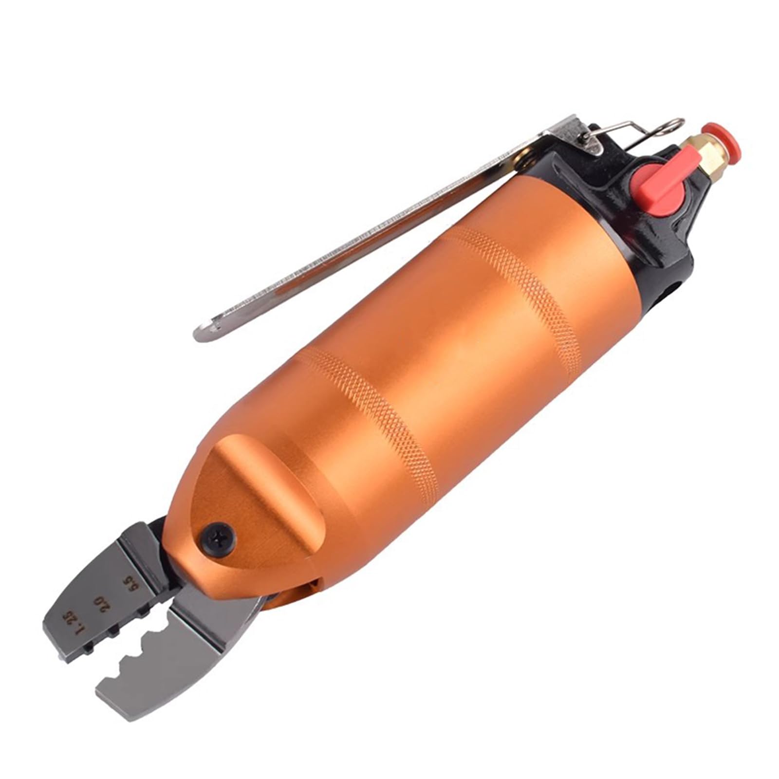 Alicates Neumáticos para Crimpar Terminales, Herramienta Manual para Crimpar Cables, Crimpadora Neumática De Cables, Alicates para Terminales Aislados Desnudos De 1,25-2,0-5,5 Mm