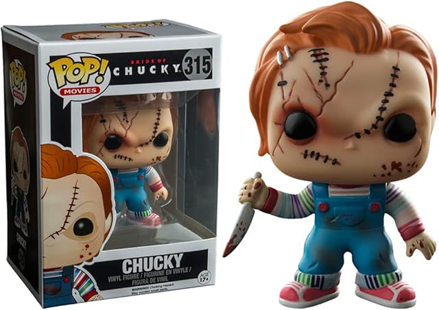 Funko - Figurine Bride of Chucky - Scarred Chucky Exclu Pop 10cm - 0849803087494