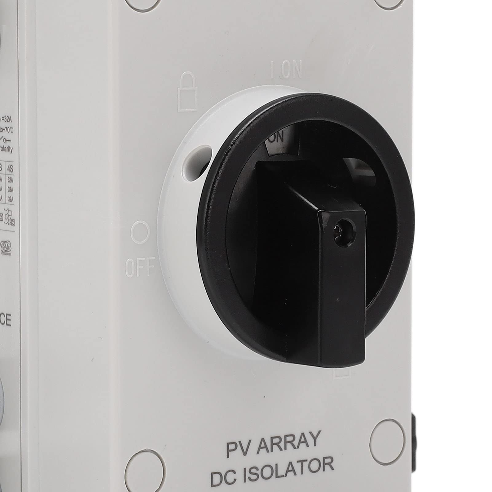 Sezionatore Solare IP66 1000V 32A Commutazione Rapida per Sistemi di Energia Solare