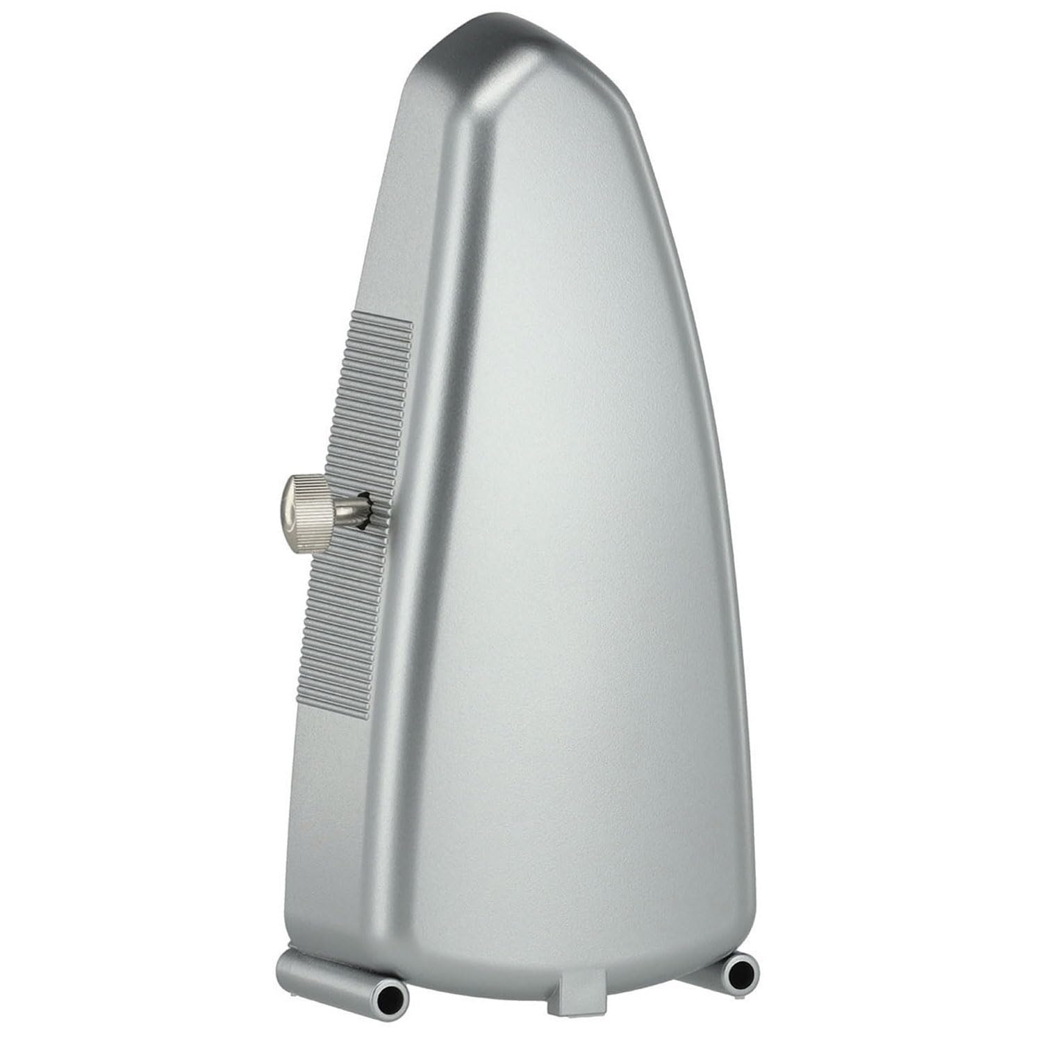 Wittner mechanisches Metronom 838 Taktell Piccolo silberfarben mit keepdrum Mikrofasertuch