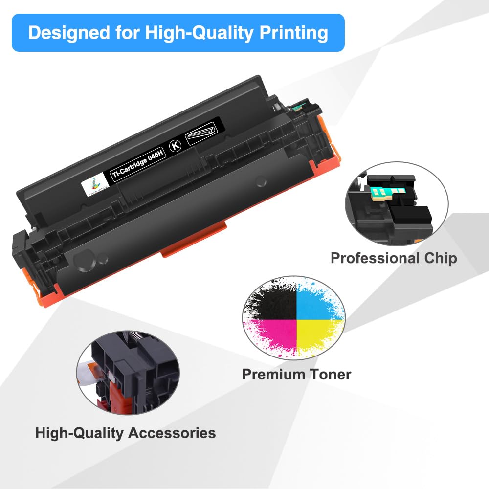 Amazon.com: TRUE IMAGE 046H 046 Toner Cartridge Replacement for