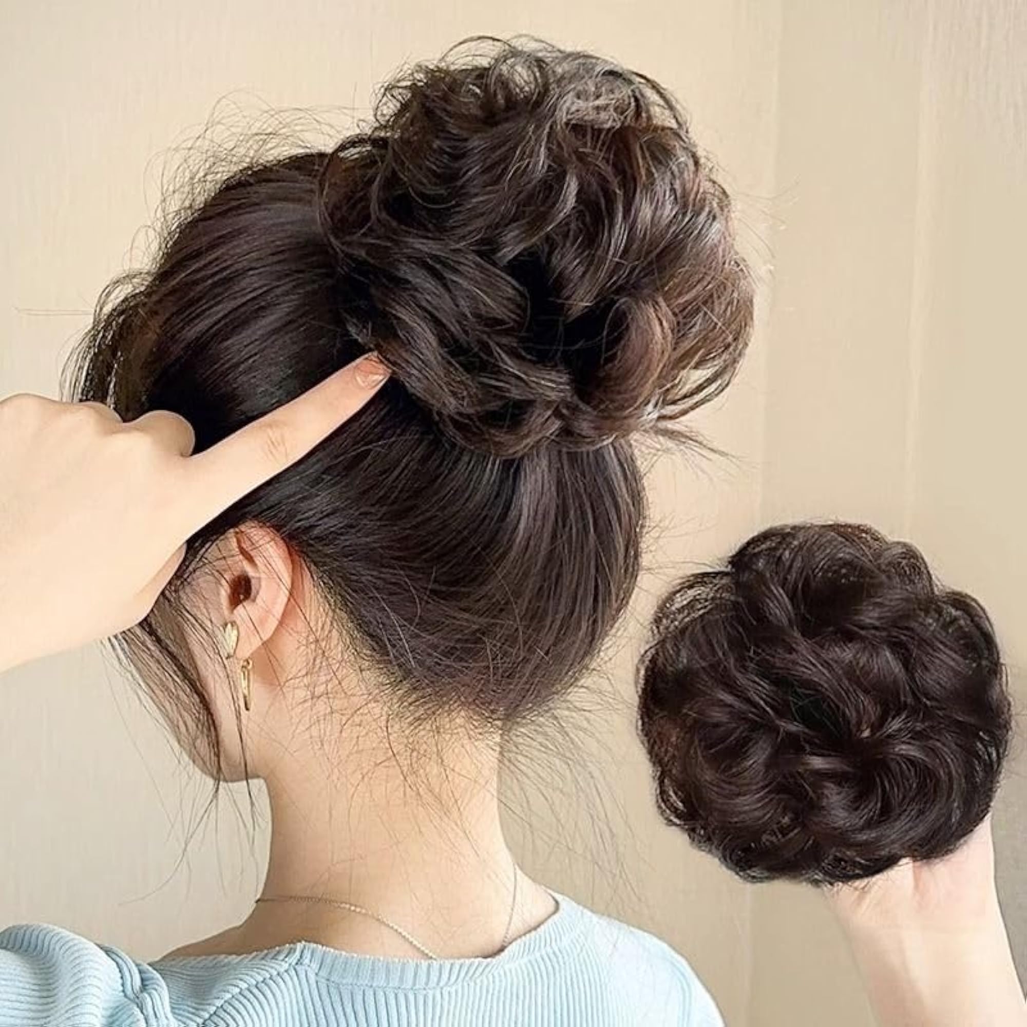 Realistic Flower Bud Hair Curler, Natural Hair Styling