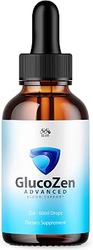 Glucozen Drops, Official Gluco Zen Blood Support with All Natural Ingredients, Advanced Glucozen Drops Health & Wellness Support Supplement Formula with Maximum Strength Multivitamins 30 Servings