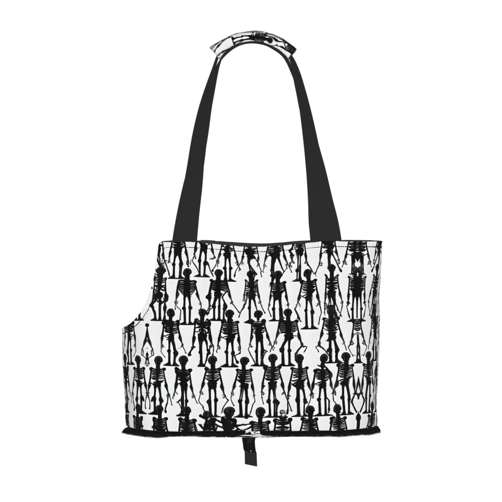 Sac de transport pour petits chiens sac de transport chats et lapins noir