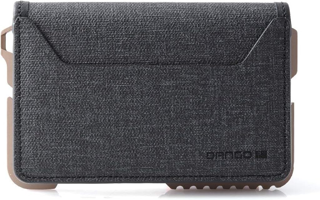 Dango T01 Tactical EDC Wallet - Made in USA - Genuine Leather, Multitool, RFID Block
