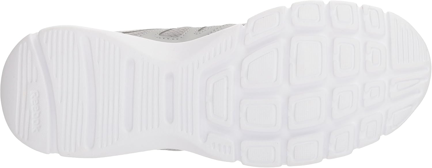 Reebok Men's Trainfusion Nine 3.0 Sneaker, Stark Grey/White/Primal red, 8 M US